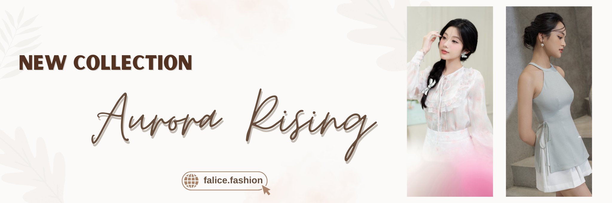 Banner thương hiệu thời trang công sở FALICE - Love Explosion