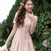 Jumpsuit cổ bèo 4 túi ốp