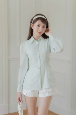 Áo sơ mi cổ đức